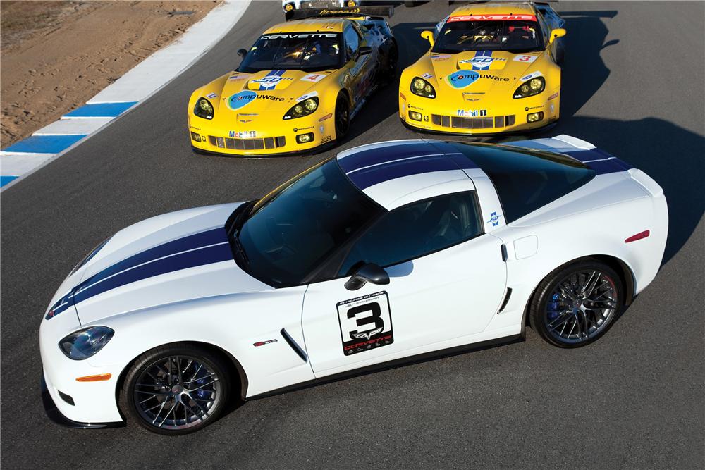 2011 CHEVROLET CORVETTE LEMANS RACING Z06 COUPE