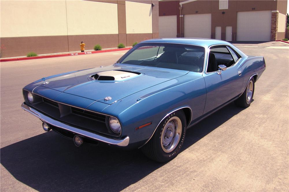 1970 PLYMOUTH CUDA 2 DOOR HARDTOP