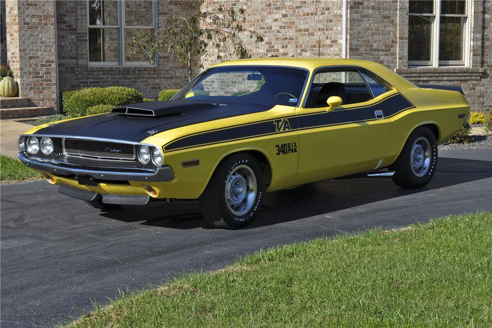 1970 DODGE CHALLENGER T/A 2 DOOR COUPE