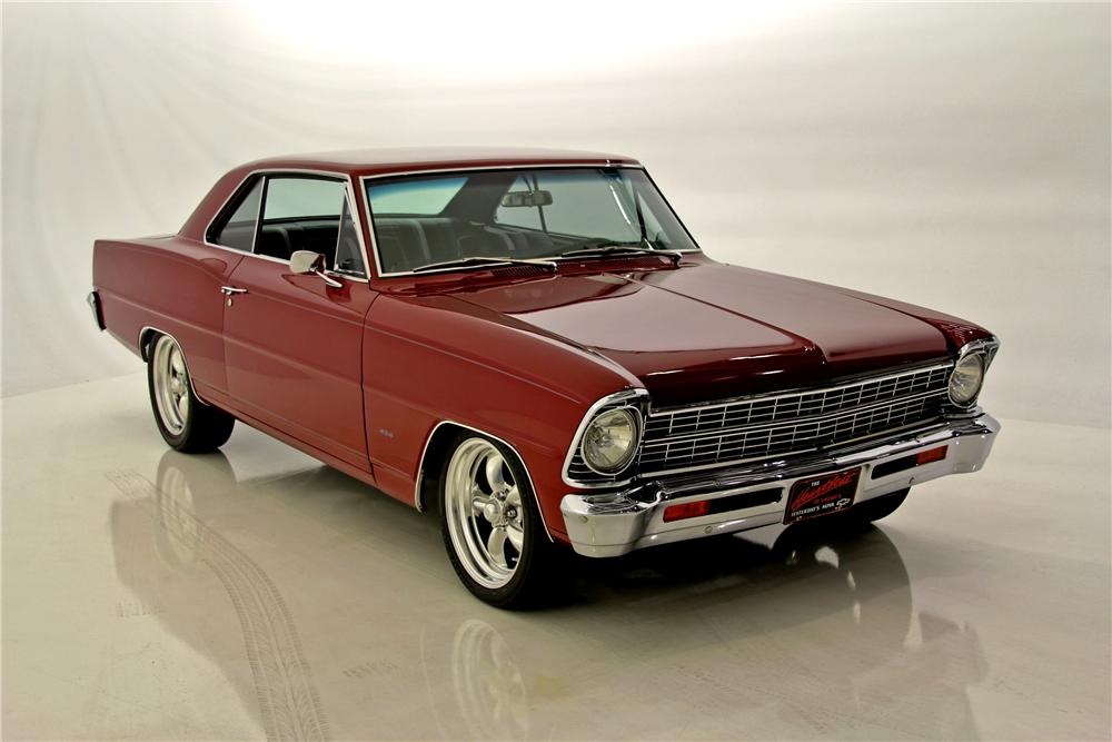 1967 CHEVROLET NOVA CUSTOM 2 DOOR HARDTOP