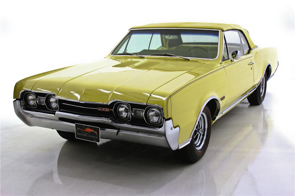 1967 OLDSMOBILE 442 2 DOOR CONVERTIBLE