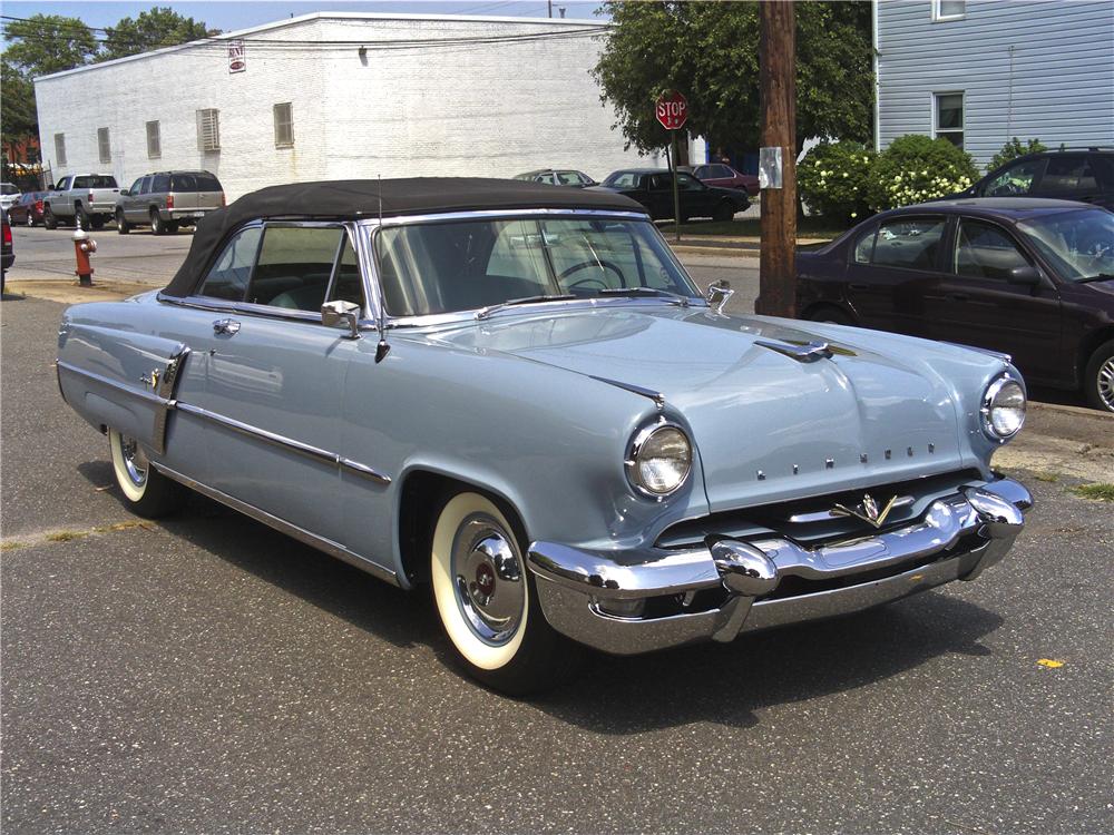 1953 LINCOLN CAPRI 2 DOOR CONVERTIBLE