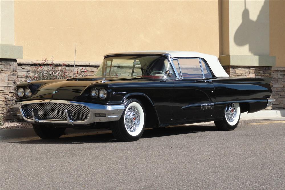 1958 FORD THUNDERBIRD 2 DOOR CONVERTIBLE