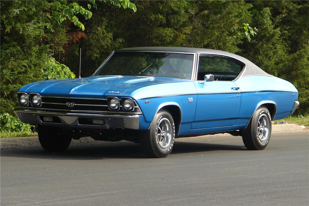 1969 CHEVROLET CHEVELLE SS 396 2 DOOR HARDTOP