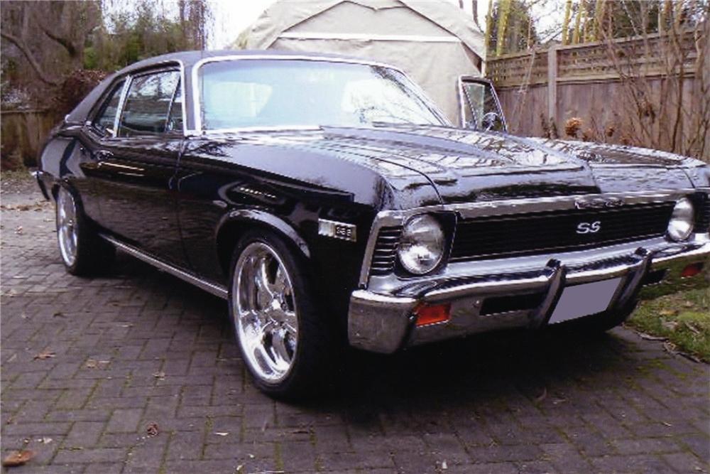 1968 CHEVROLET NOVA CUSTOM 2 DOOR COUPE