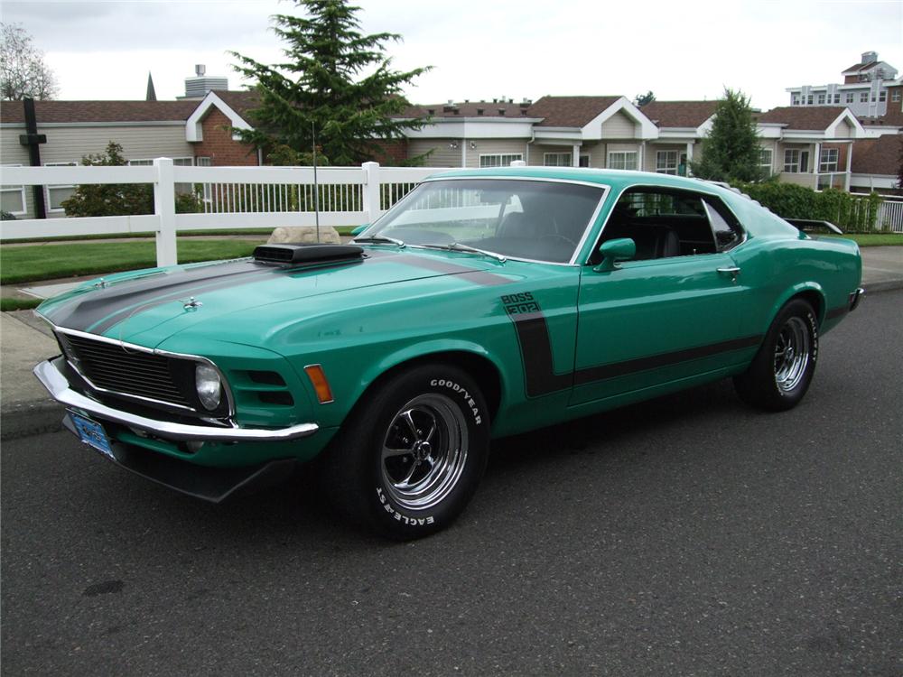 1970 FORD MUSTANG BOSS 302 2 DOOR FASTBACK