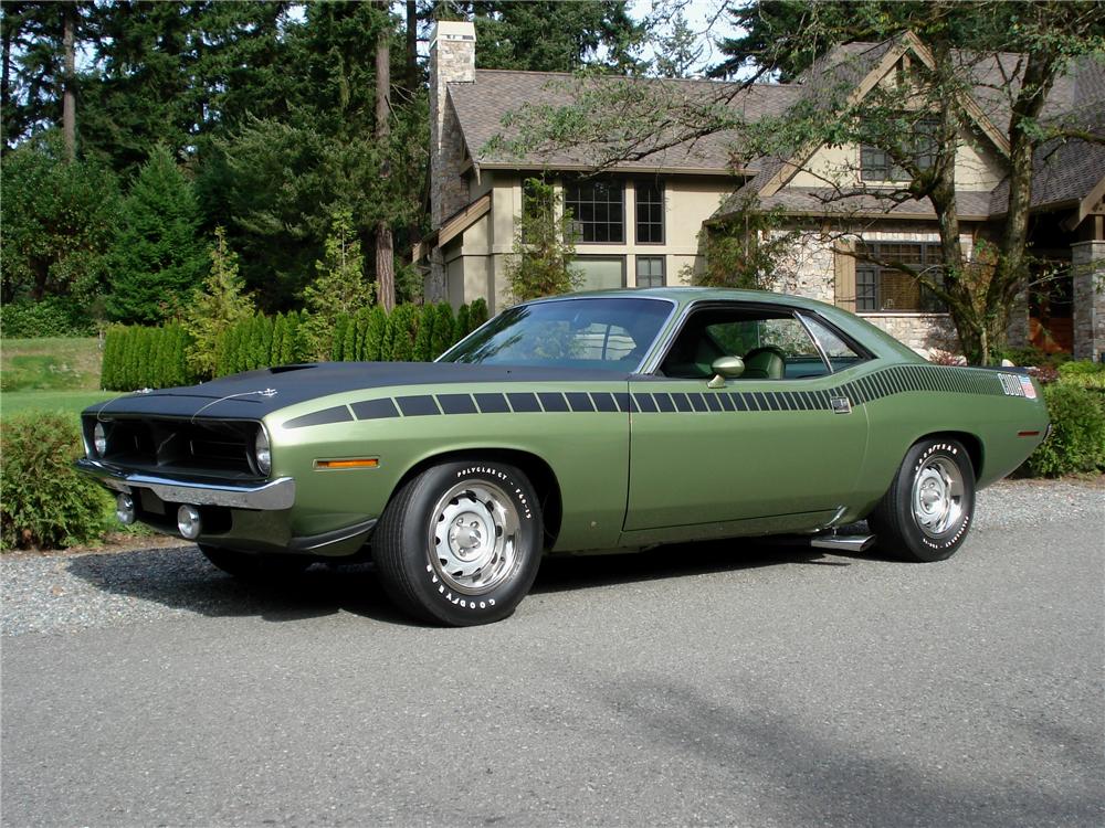 1970 PLYMOUTH CUDA AAR 2 DOOR COUPE