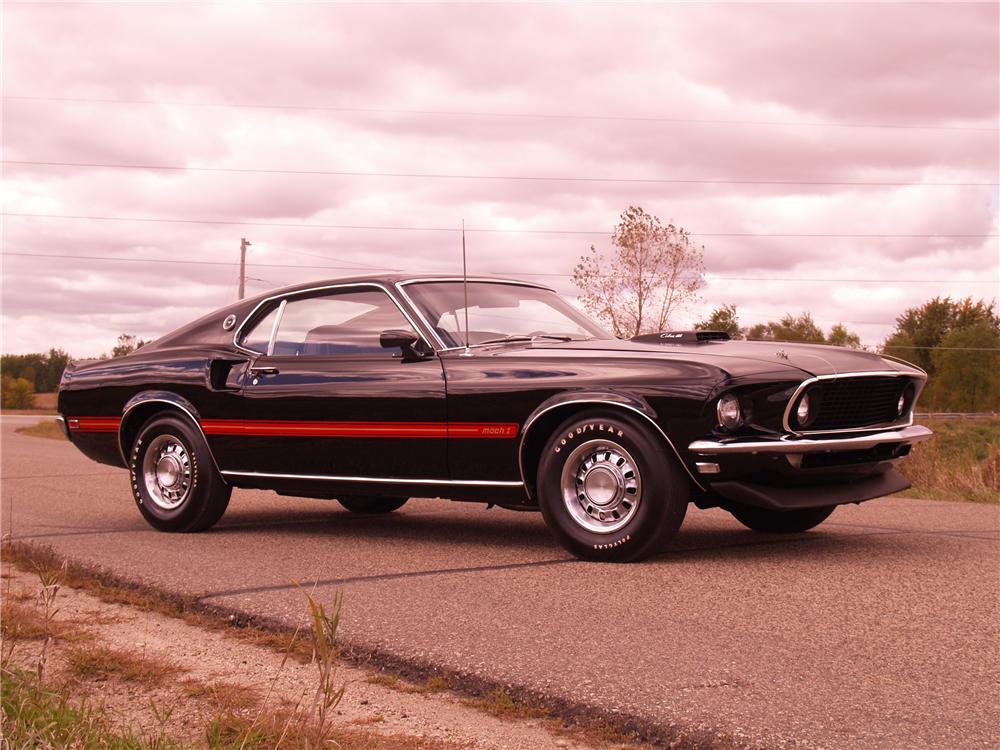 1969 FORD MUSTANG MACH 1 428 SCJ FASTBACK