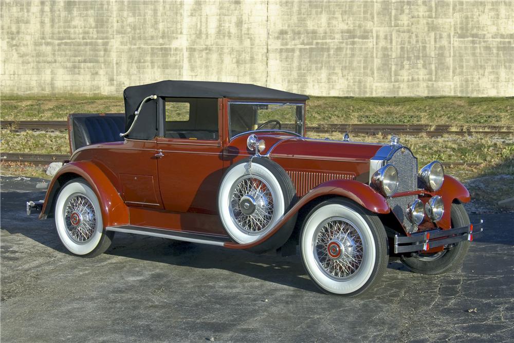 1929 PACKARD EIGHT CONVERTIBLE COUPE