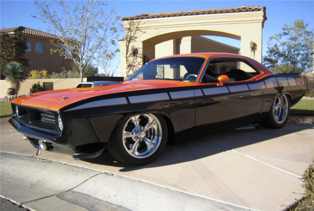 1970 PLYMOUTH CUDA CUSTOM 2 DOOR