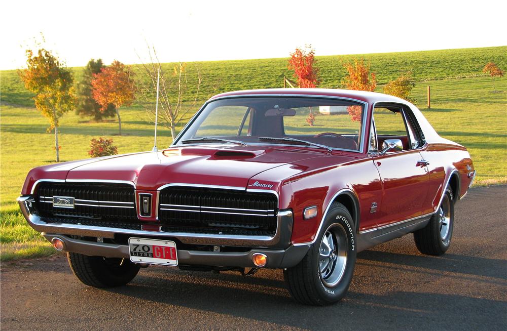 1968 MERCURY COUGAR GT-E 427 2 DOOR COUPE