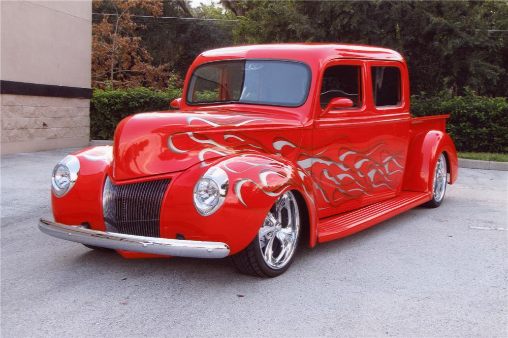 1940 FORD CREW CAB CUSTOM PICKUP