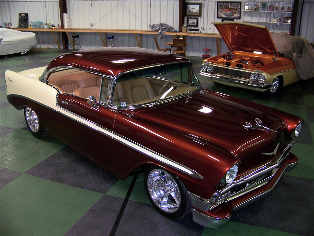 1956 CHEVROLET BEL AIR CUSTOM 2 DOOR HARDTOP