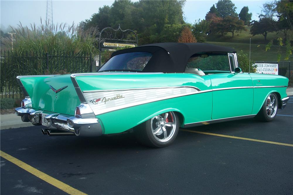 1957 CHEVROLET BEL AIR CUSTOM CONVERTIBLE