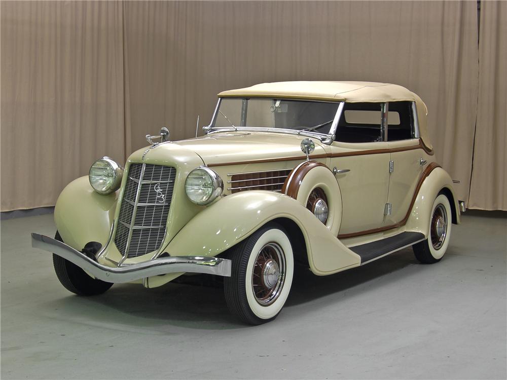 1935 AUBURN 653 CONVERTIBLE SEDAN