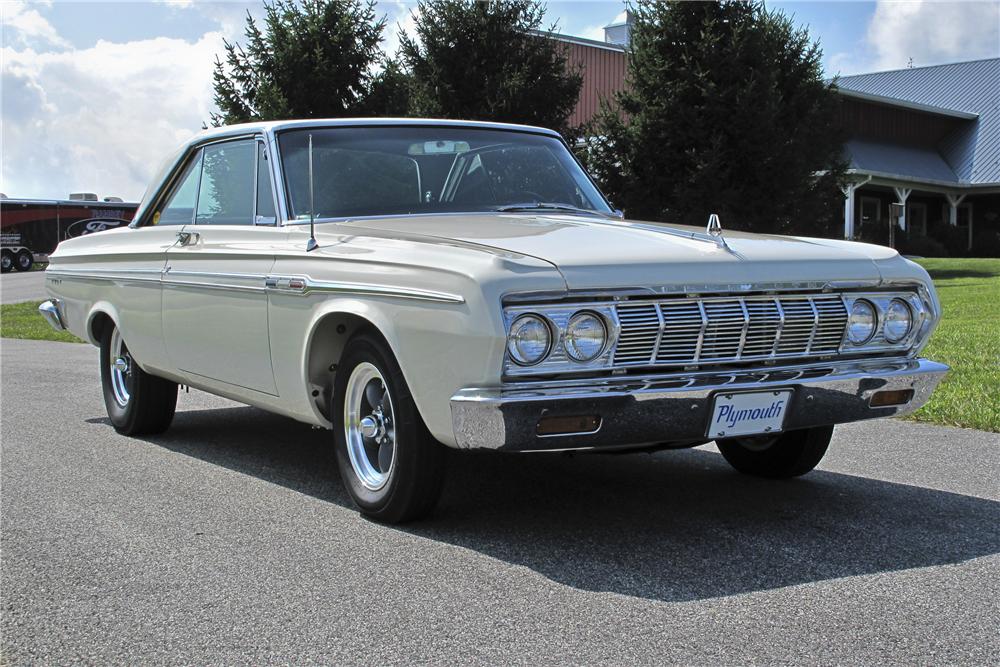 1964 PLYMOUTH FURY CUSTOM 2 DOOR HARDTOP