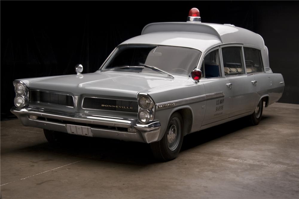 1963 PONTIAC BONNEVILLE AMBULANCE