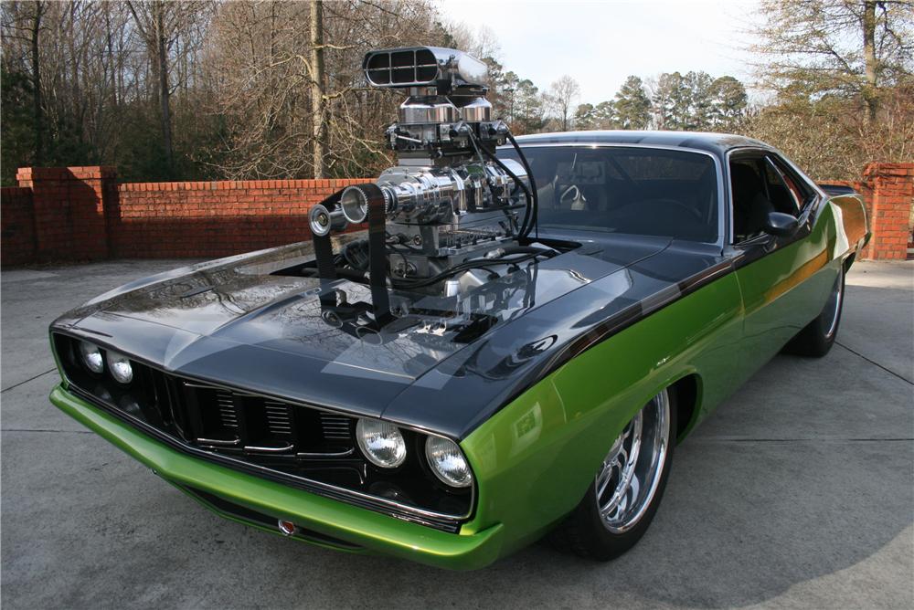 1971 PLYMOUTH BARRACUDA CUSTOM 2 DOOR COUPE