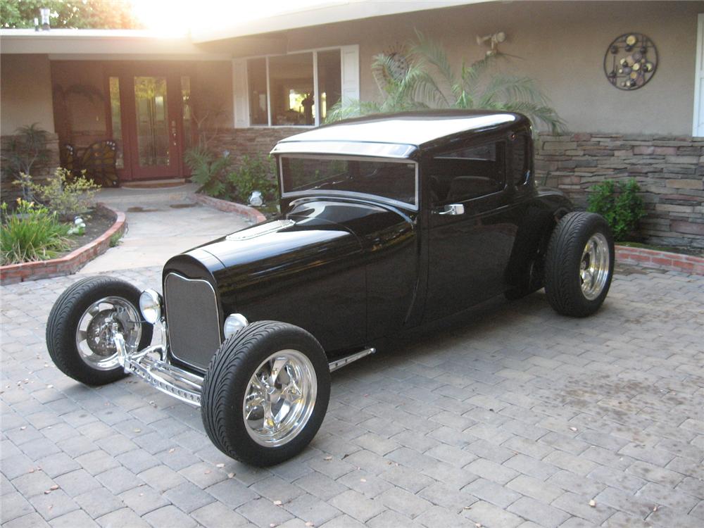 1929 FORD 5 WINDOW CUSTOM COUPE