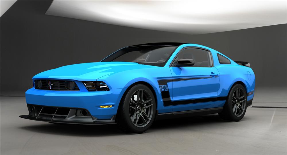 2012 FORD MUSTANG BOSS 302 LAGUNA SECA COUPE