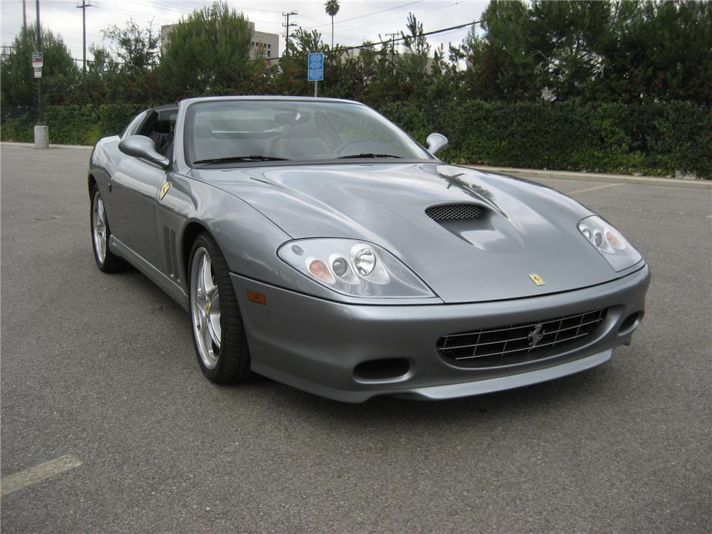 2005 FERRARI 575 SUPERAMERICA RETRACTABLE HARDTOP COUPE