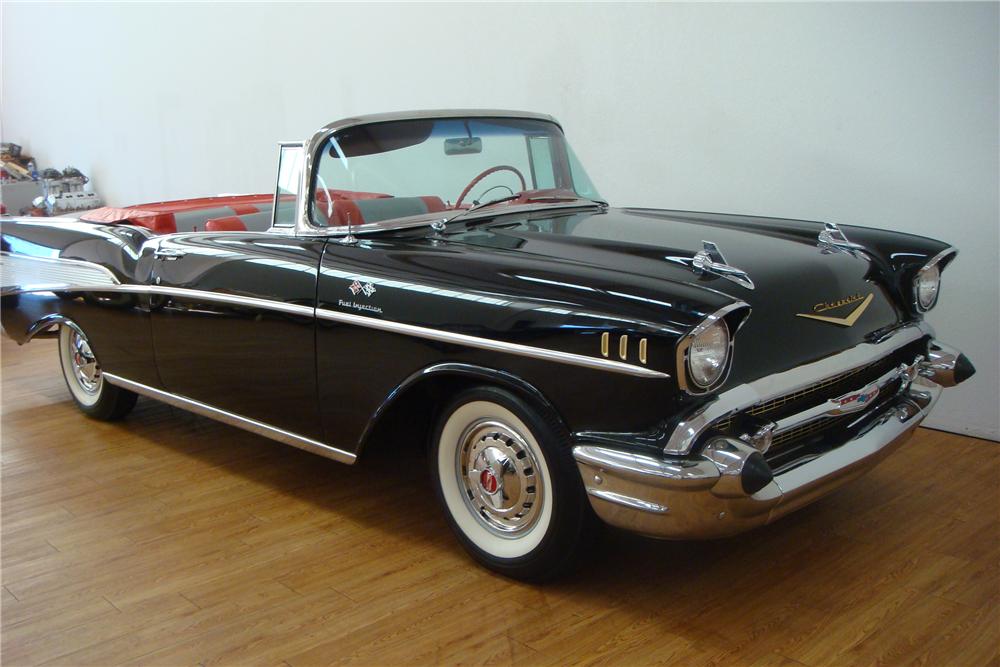 1957 CHEVROLET BEL AIR FI CONVERTIBLE