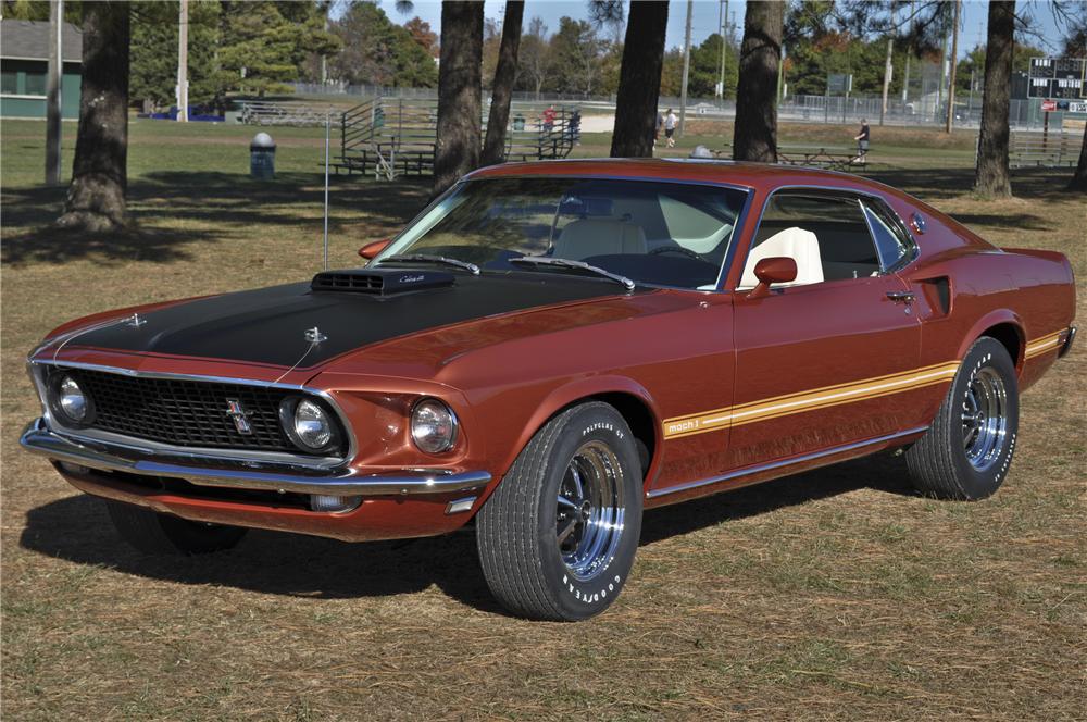 1969 FORD MUSTANG MACH 1 428 SCJ 2 DOOR FASTBACK