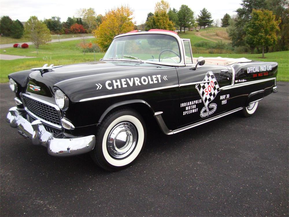 1955 CHEVROLET BEL AIR CONVERTIBLE PACE CAR TRIBUTE