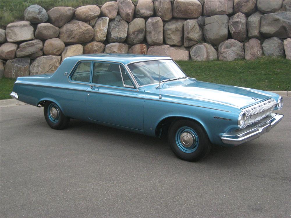 1963 DODGE 330 MAX WEDGE 2 DOOR COUPE