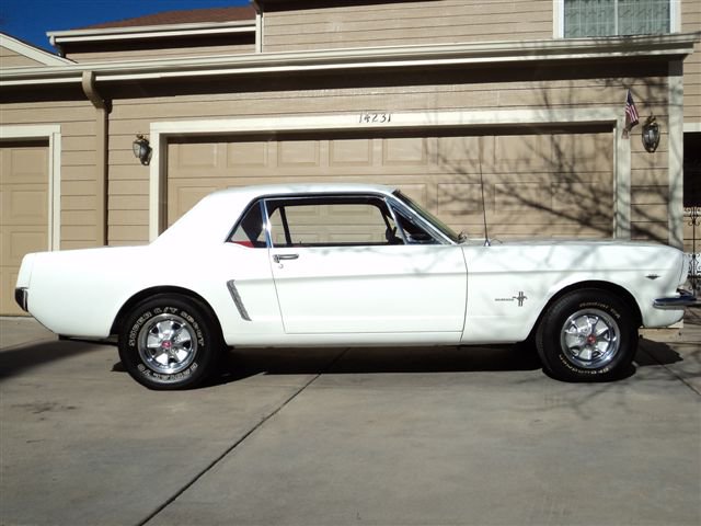 1965 FORD MUSTANG CUSTOM 2 DOOR COUPE