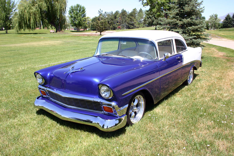 1956 CHEVROLET 150 CUSTOM 2 DOOR SEDAN