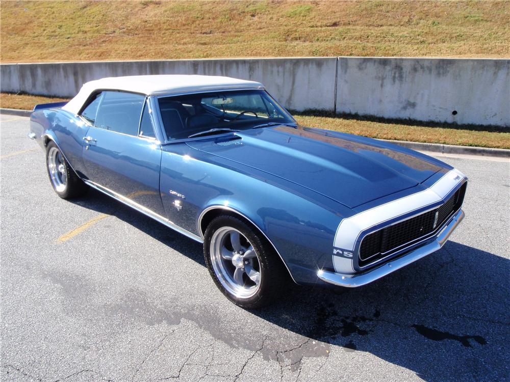 1967 CHEVROLET CAMARO CUSTOM CONVERTIBLE