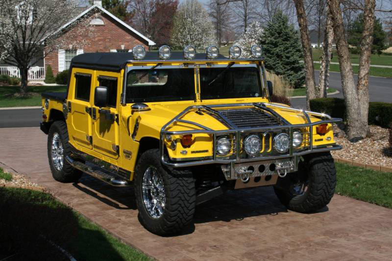 1997 AM GENERAL HUMMER CUSTOM 4 DOOR SOFTTOP