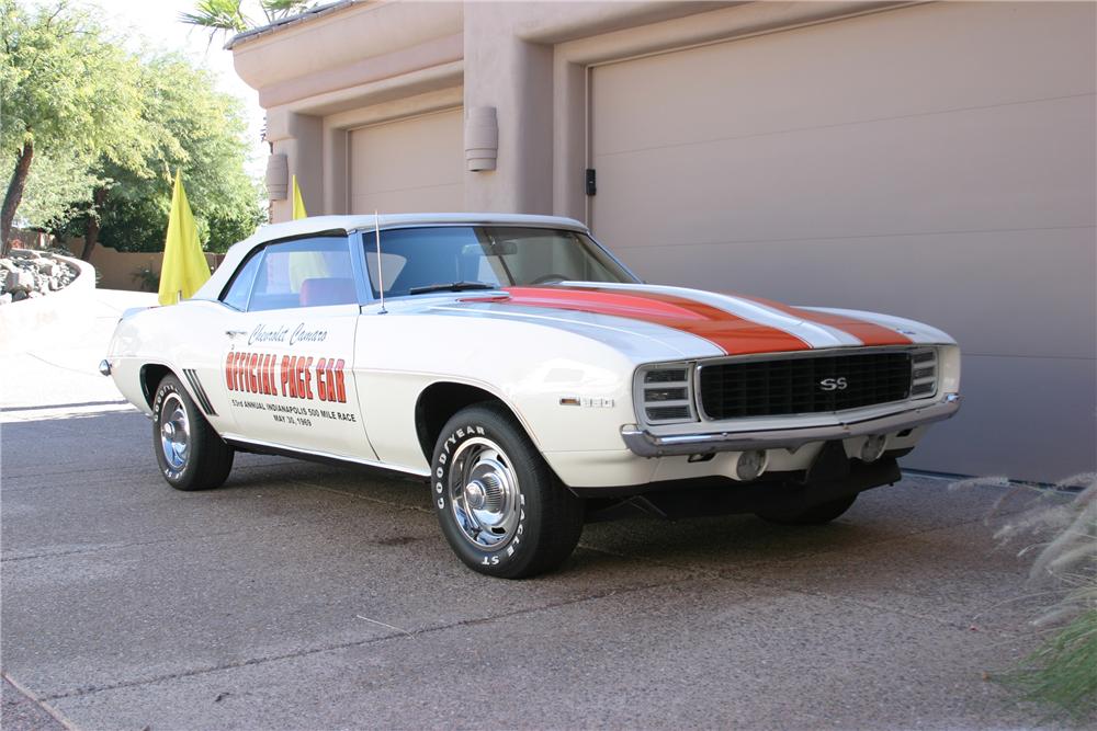 1969 CHEVROLET CAMARO INDY PACE CAR CONVERTIBLE