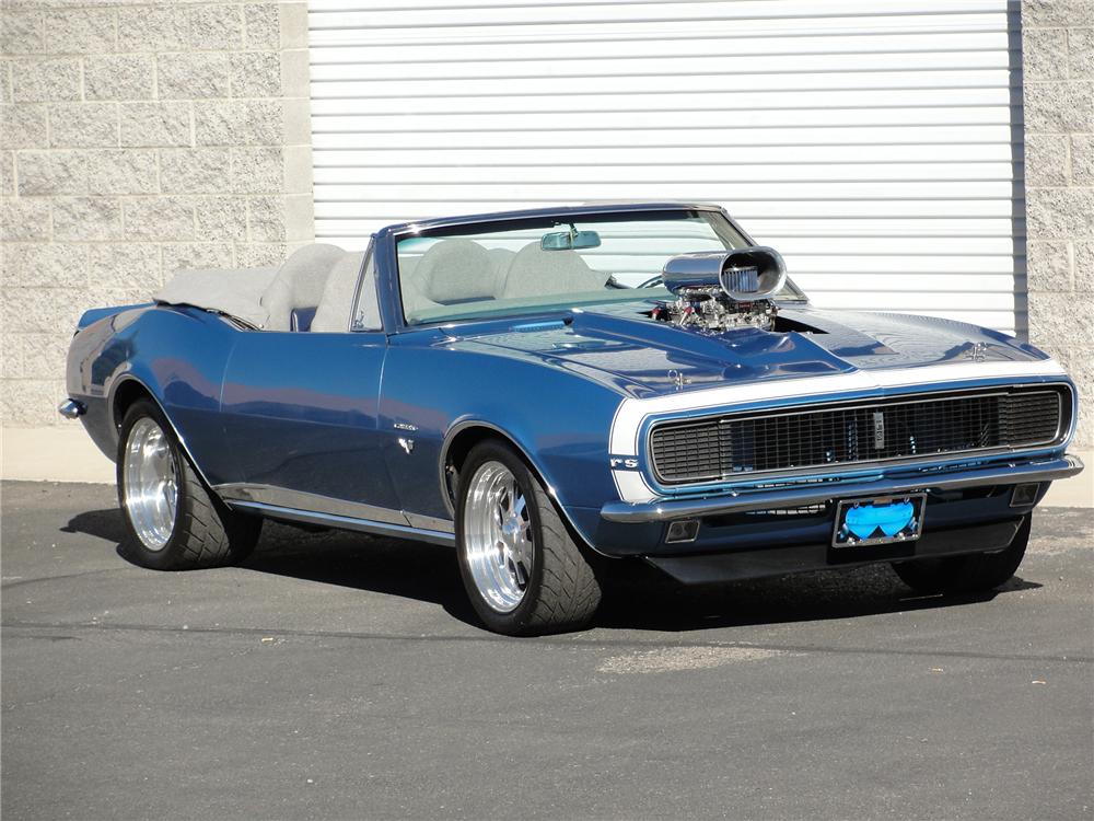 1967 CHEVROLET CAMARO RS CUSTOM CONVERTIBLE