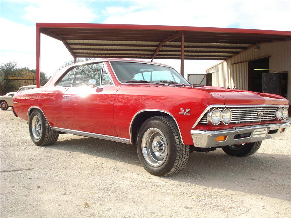 1966 CHEVROLET CHEVELLE CUSTOM 2 DOOR HARDTOP