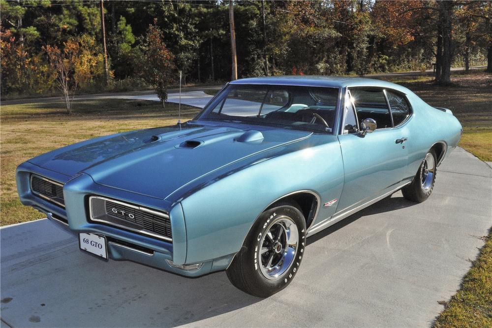 1968 PONTIAC GTO 2 DOOR HARDTOP