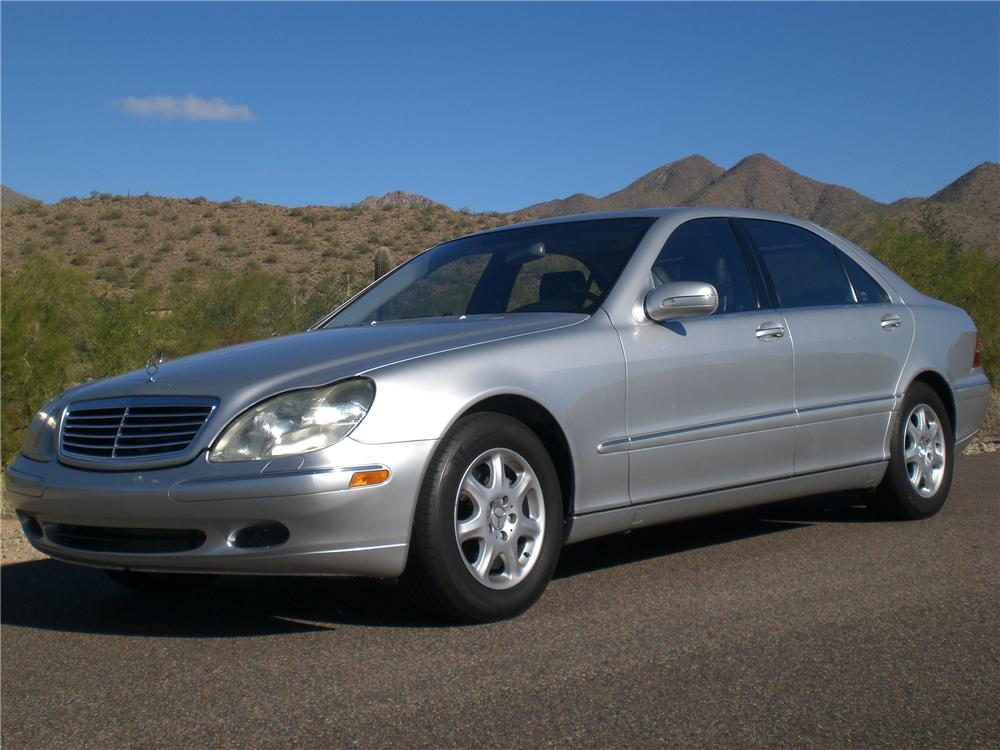 2002 MERCEDES-BENZ S430 4 DOOR SEDAN