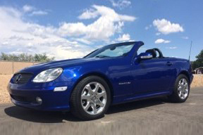 2002 MERCEDES-BENZ SLK230 CONVERTIBLE