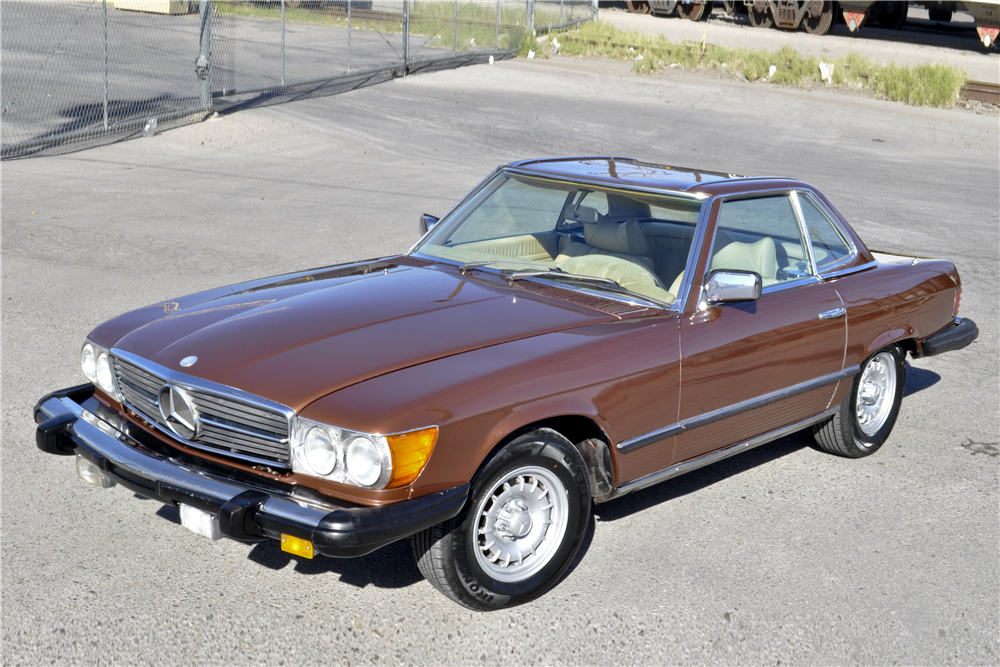 1978 MERCEDES-BENZ 450SL CONVERTIBLE