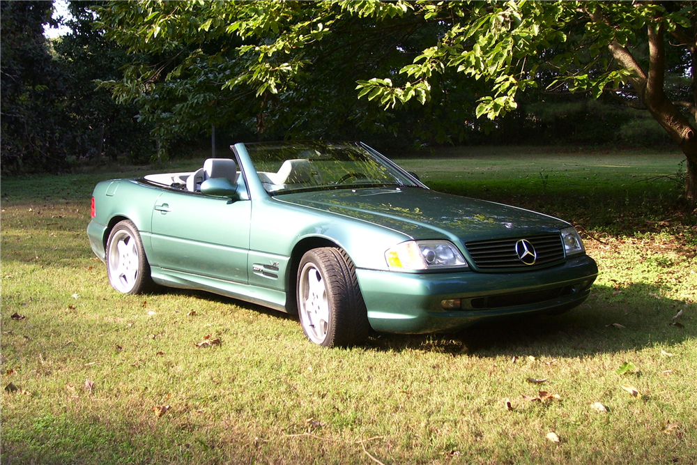 2000 MERCEDES-BENZ SL600 CONVERTIBLE