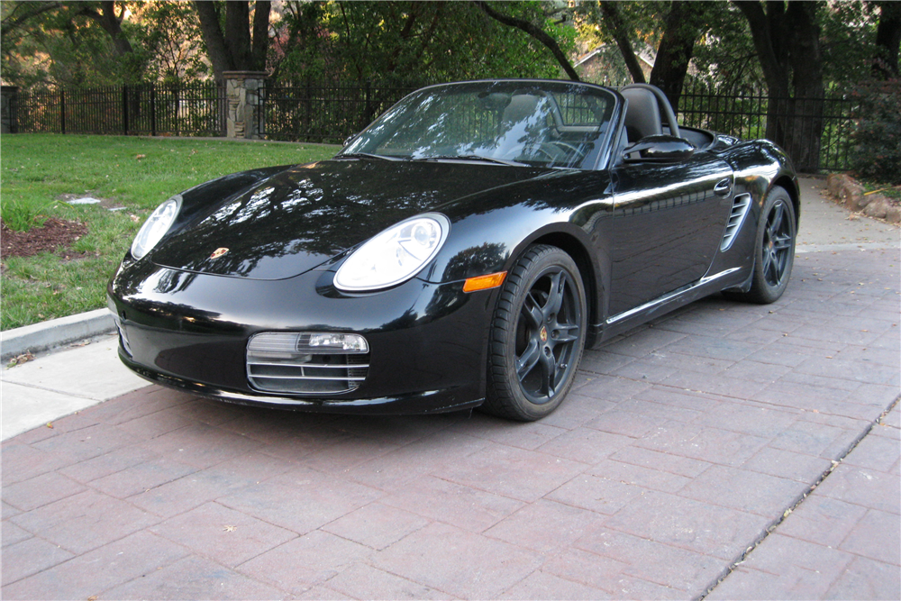 2007 PORSCHE BOXSTER CONVERTIBLE