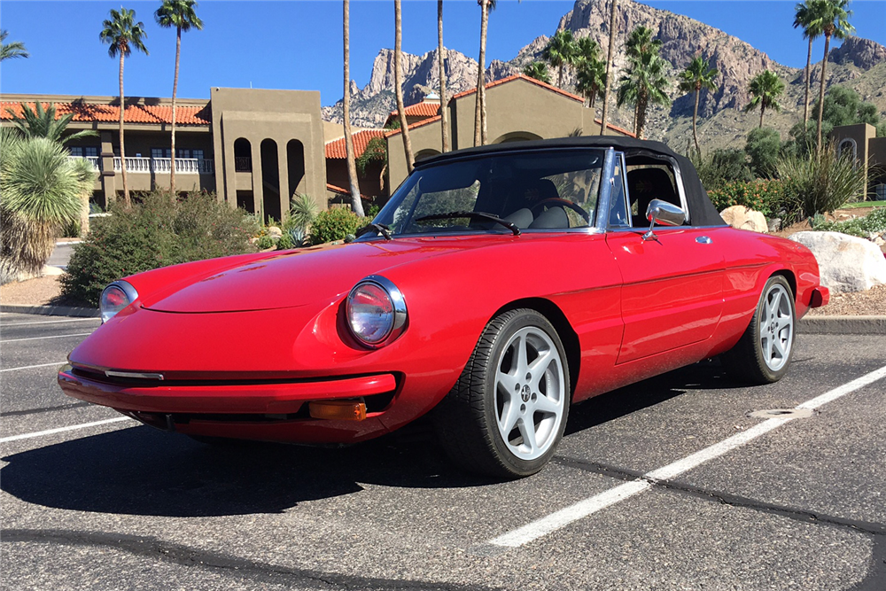 1978 ALFA ROMEO SPIDER VELOCE CONVERTIBLE