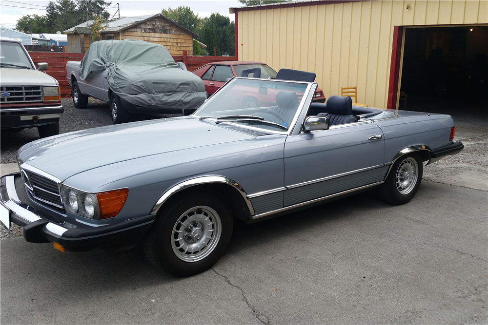 1984 MERCEDES-BENZ 380SL CONVERTIBLE