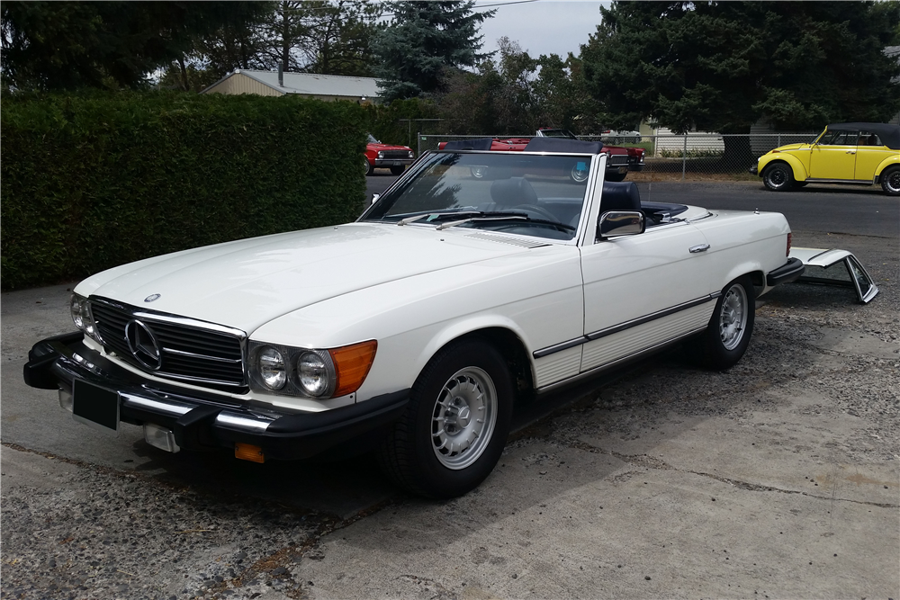 1983 MERCEDES-BENZ 380SL CONVERTIBLE