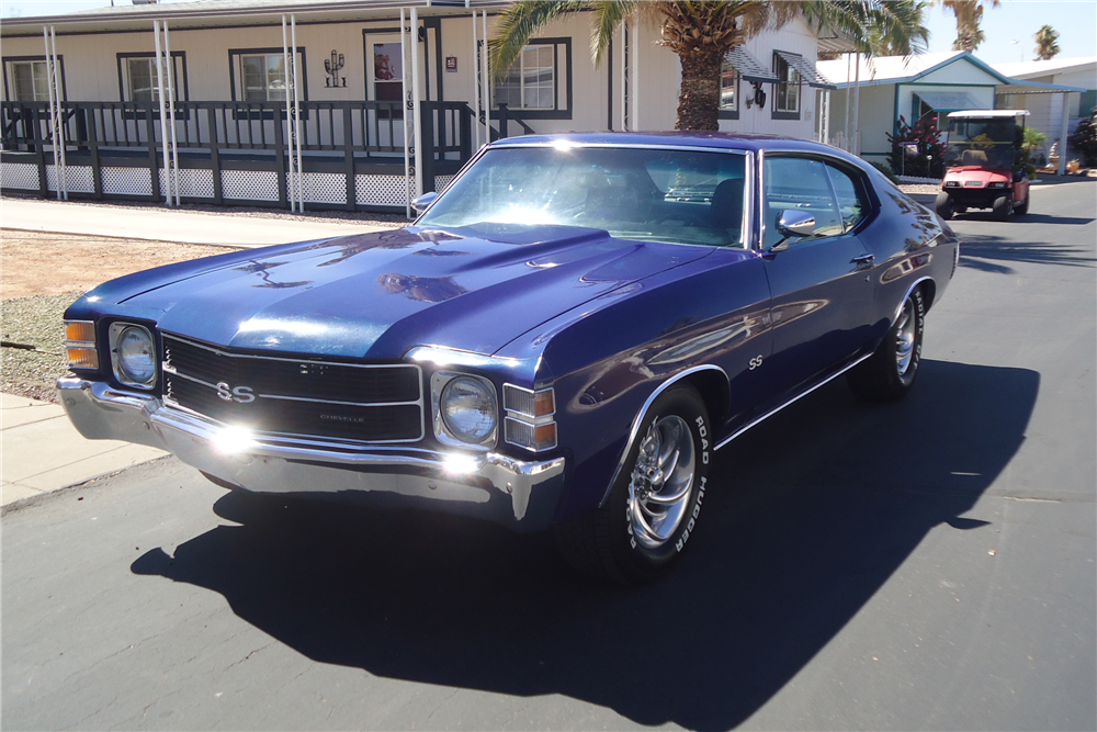 1971 CHEVROLET CHEVELLE MALIBU CUSTOM COUPE