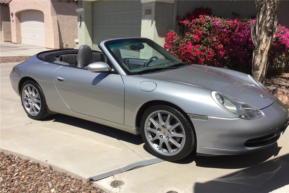 2001 PORSCHE 911 CARRERA 4 CONVERTIBLE