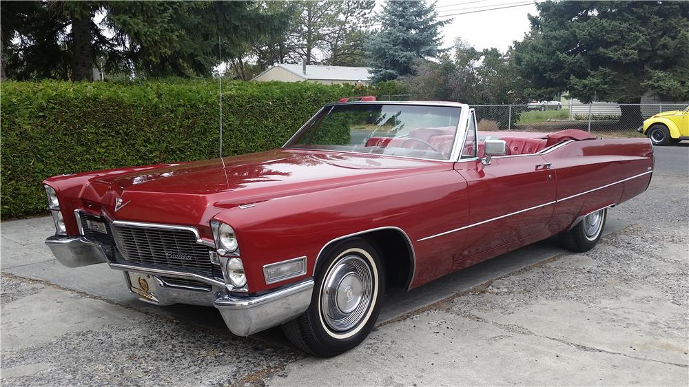 1968 CADILLAC DE VILLE CONVERTIBLE