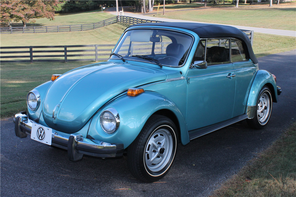 1979 VOLKSWAGEN SUPER BEETLE CONVERTIBLE