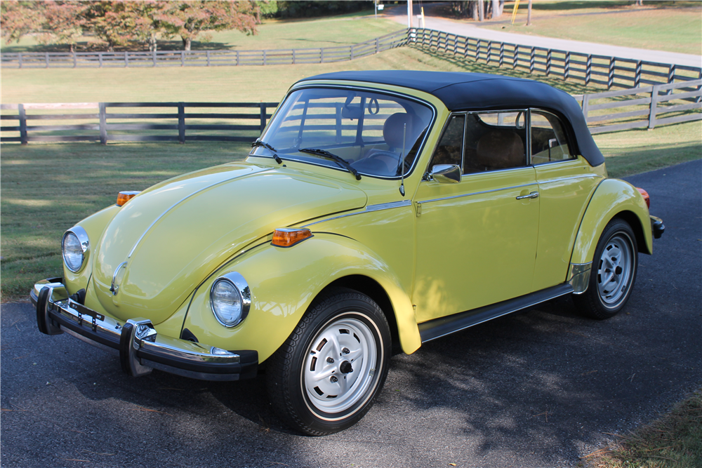 1979 VOLKSWAGEN SUPER BEETLE CONVERTIBLE